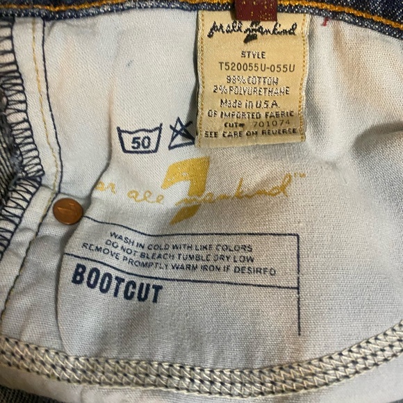 7 for all man kind boot cut jeans size 32 - Picture 4 of 9